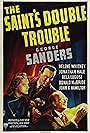 George Sanders, Byron Foulger, and Helene Reynolds in The Saint's Double Trouble (1940)