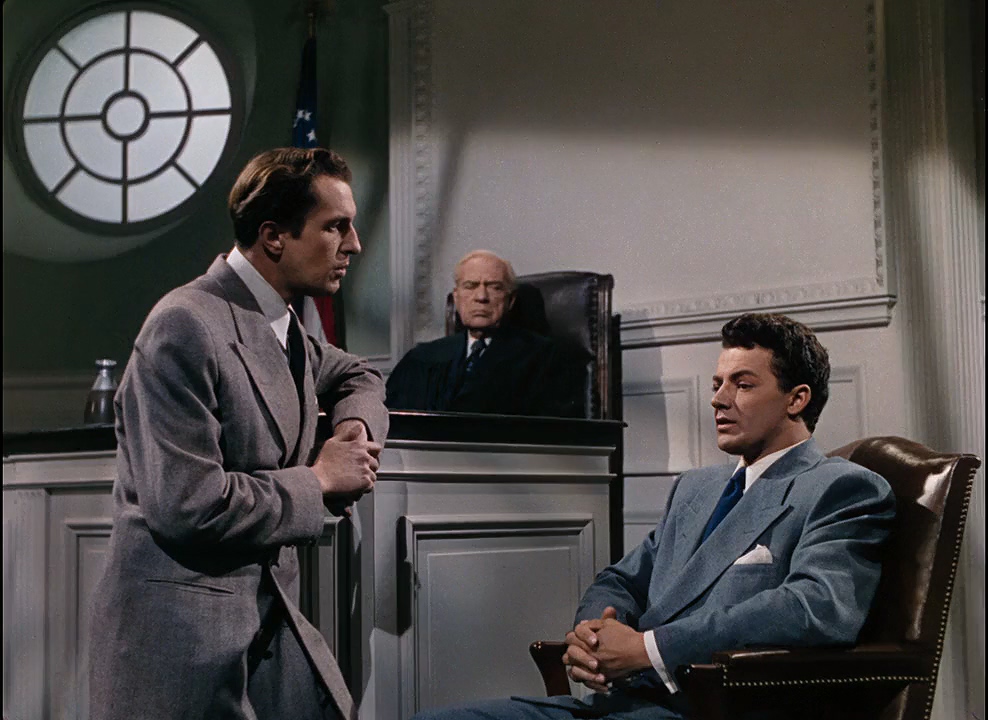 Vincent Price, Paul Everton, and Cornel Wilde in Leave Her to Heaven (1945)