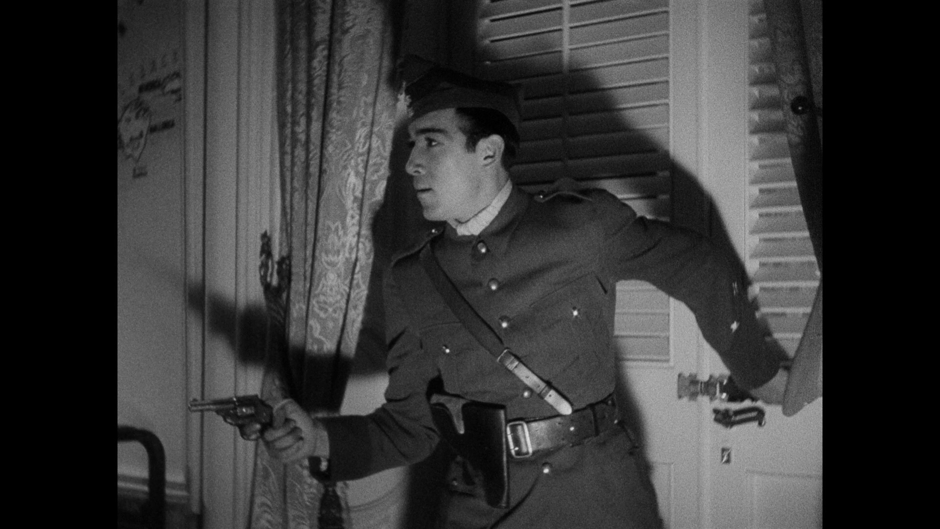 Anthony Quinn in The Last Train from Madrid (1937)