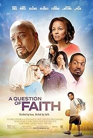 C. Thomas Howell, Kim Fields, Richard T. Jones, Renée O'Connor, Gregory Alan Williams, Jaci Velasquez, T.C. Stallings, Kruz Valero, and Caleb T. Thomas in A Question of Faith (2017)