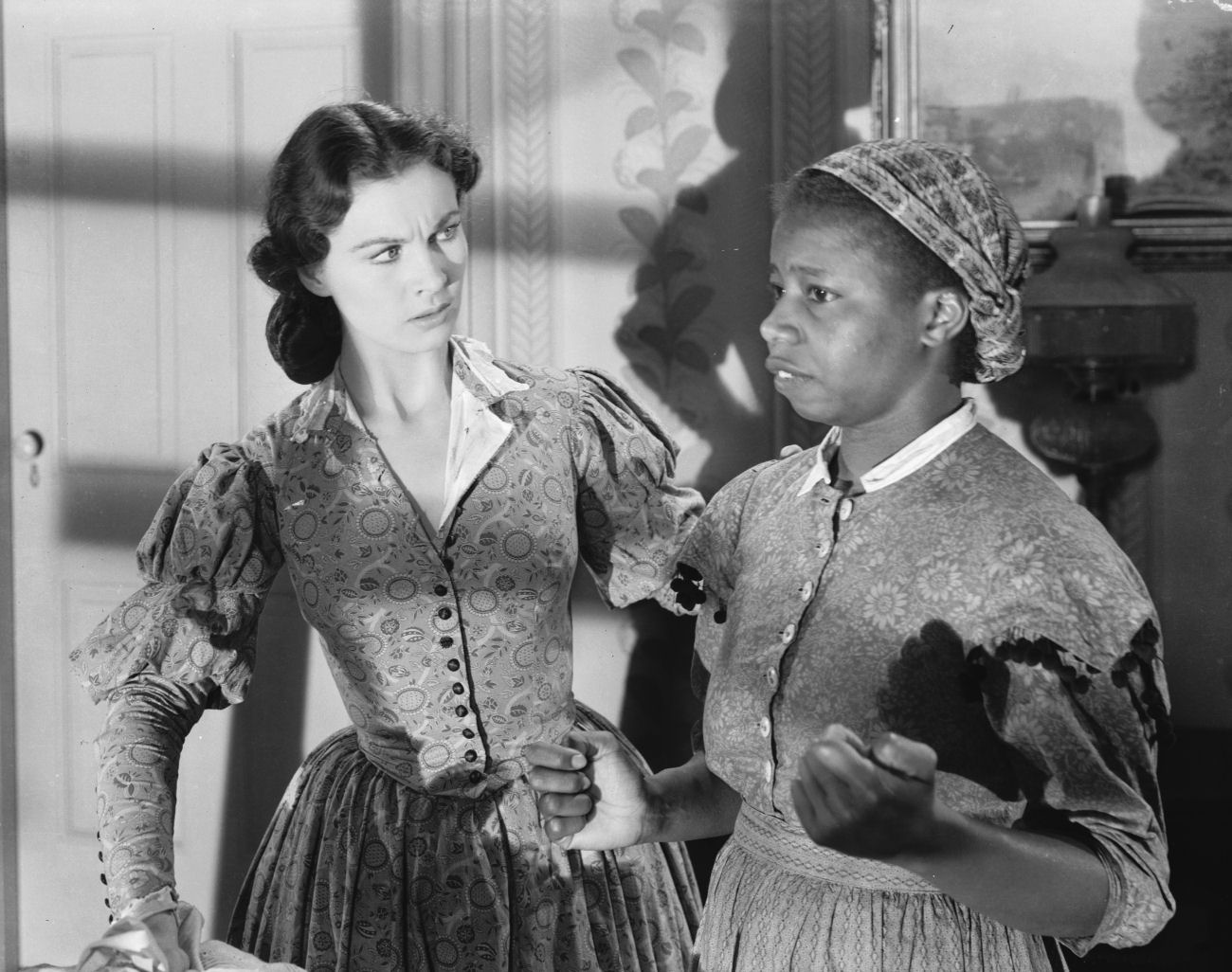 Vivien Leigh and Butterfly McQueen in Gone with the Wind (1939)