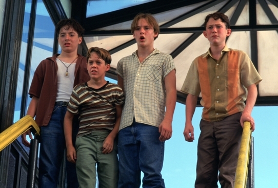 Brad Renfro, Jonathan Tucker, Joe Perrino, and Geoffrey Wigdor in Sleepers (1996)