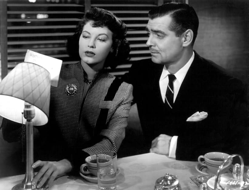 Clark Gable and Ava Gardner in The Hucksters (1947)