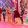 Loulou Velvet, Alvilda, Chloe Clarke, Gabanna, Morphae, Sarah Logan, Star, La Veuve, and Madame Yoko in Drag Race Belgique (2023)