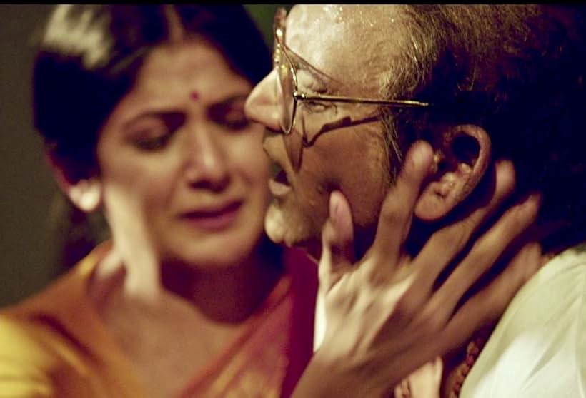 P. Vijay Kumar and Yagna Shetty in Lakshmi's NTR (2019)