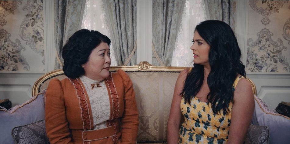 Ann Harada and Cecily Strong in Schmigadoon! (2021)