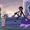 Madeleine Martin, Pendleton Ward, and Donald Glover in Adventure Time: Fionna and Cake (2023)