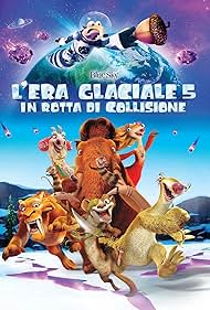 John Leguizamo, Denis Leary, Ray Romano, Seann William Scott, Jesse Tyler Ferguson, Josh Peck, Simon Pegg, Chris Wedge, and Jessie J in L'era glaciale 5 - In rotta di collisione (2016)