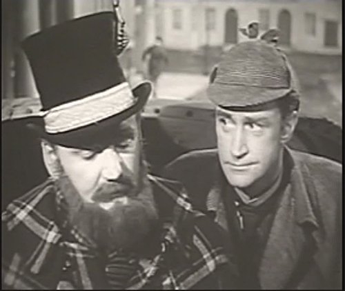 Ronald Howard and Howard Marion-Crawford in Sherlock Holmes (1954)