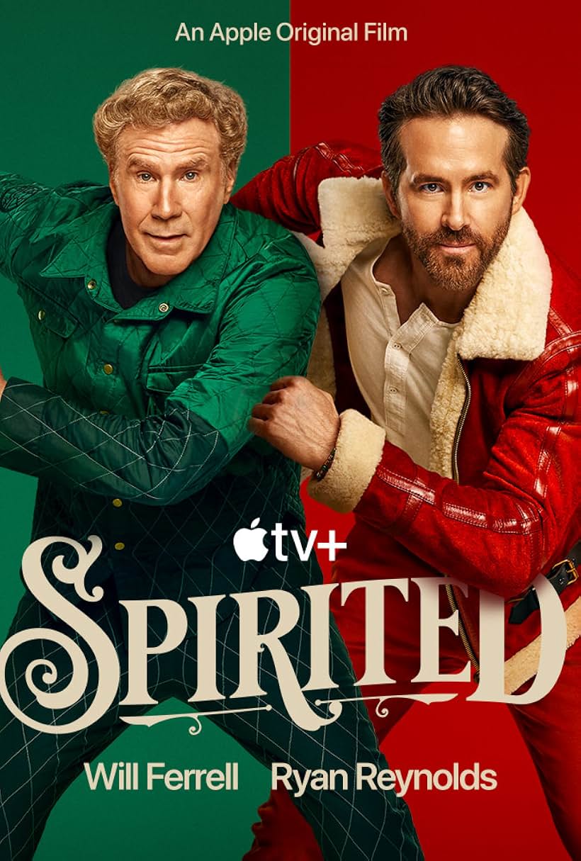 Will Ferrell and Ryan Reynolds in Spirited (2022)