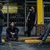 Clifton Collins Jr., Chiwetel Ejiofor, Aaron Paul, and Anthony Mackie in Triple 9 (2016)