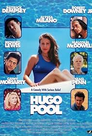 Alyssa Milano, Robert Downey Jr., Malcolm McDowell, Sean Penn, Patrick Dempsey, Cathy Moriarty, and Richard Lewis in Piscine - Incontri a Beverly Hills (1997)