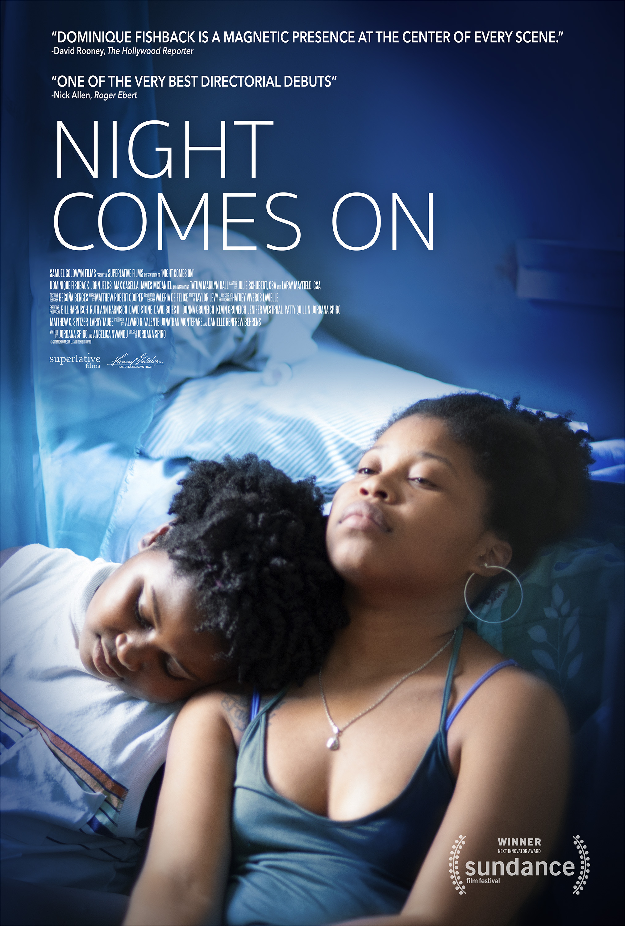 Dominique Fishback and Tatum Marilyn Hall in Night Comes On (2018)