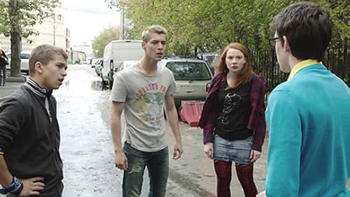 Sergey Romanovich, Anvar Khalilulaev, Konstantin Davydov, and Valeriya Dmitrieva in Chernobyl: Zone of Exclusion (2014)