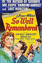 Richard Carlson, John Mills, and Martha Scott in So Well Remembered (1947)