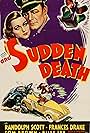 Randolph Scott and Frances Drake in And Sudden Death (1936)