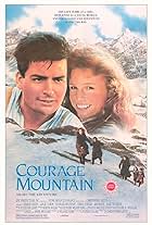 Charlie Sheen and Juliette Caton in Courage Mountain (1989)