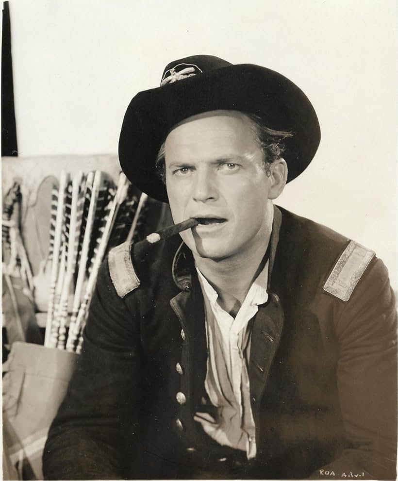 Ralph Meeker in Run of the Arrow (1957)