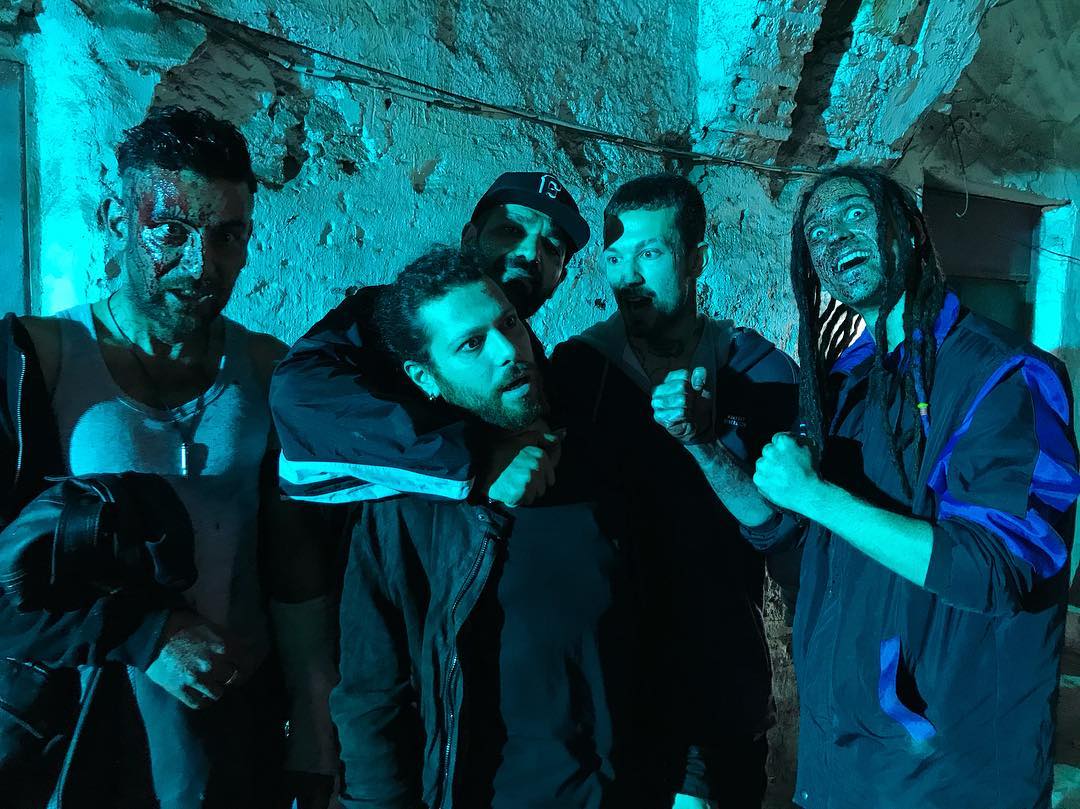 Oral Özer, Edip Tepeli, Efecan Senolsun, Selo, and Erdeniz Kurucan in Immortals (2018)