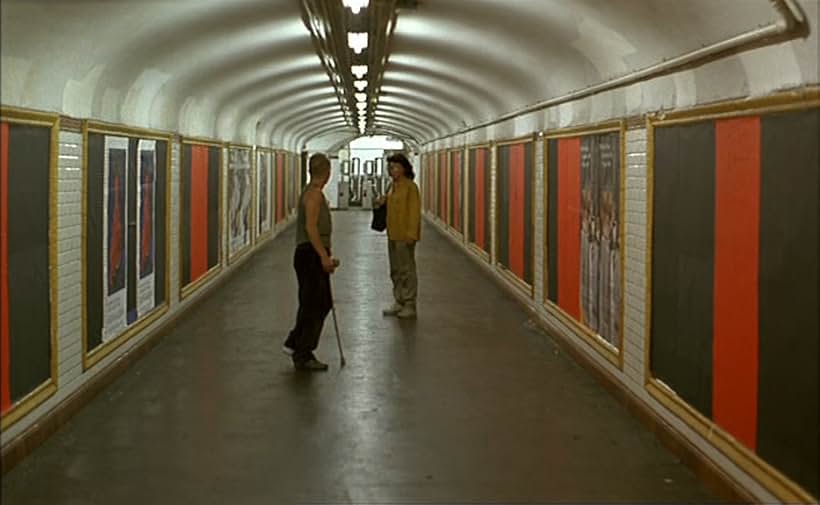 Juliette Binoche and Denis Lavant in The Lovers on the Bridge (1991)