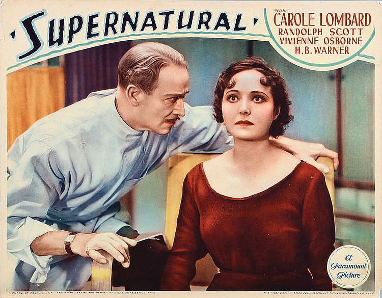 Vivienne Osborne and H.B. Warner in Supernatural (1933)