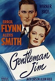 Errol Flynn and Alexis Smith in Il sentiero della gloria (1942)