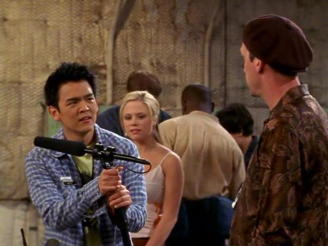 John Cho, Kevin Crowley, and Claire Coffee in Off Centre (2001)