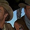 John Wayne and Robert Walker Jr. in The War Wagon (1967)