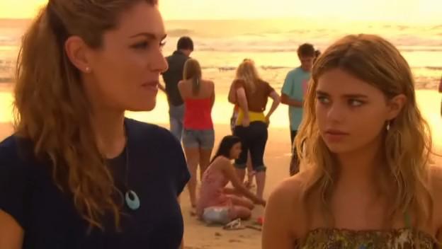 Vanessa Gray and Indiana Evans in The Strip (2008)