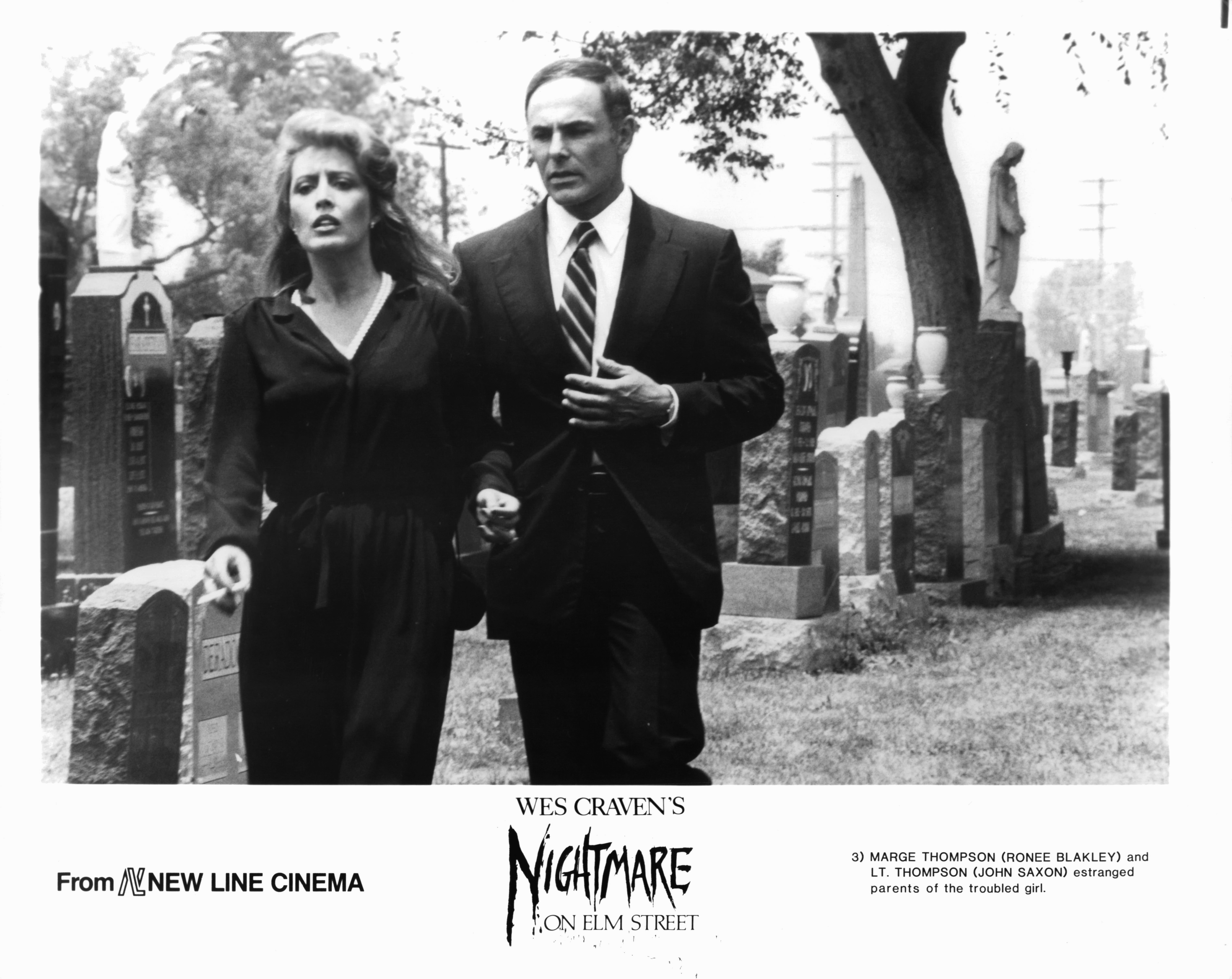 Ronee Blakley and John Saxon in A Nightmare on Elm Street (1984)