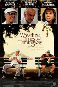 Robert Duvall, Shirley MacLaine, and Richard Harris in Wrestling Ernest Hemingway (1993)