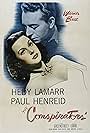 Hedy Lamarr and Paul Henreid in The Conspirators (1944)