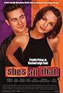 Rachael Leigh Cook and Freddie Prinze Jr. in She's All That (1999)