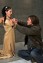 Jared Padalecki and Serinda Swan in Supernatural (2005)