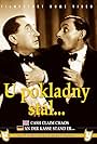 Vlasta Burian and Jaroslav Marvan in U pokladny stál... (1939)