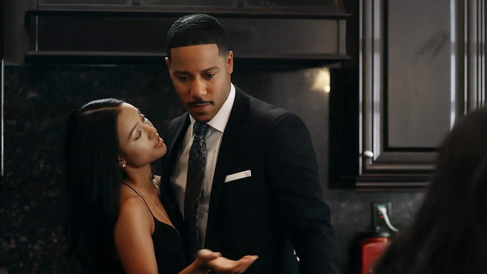 Brian White and Karrueche Tran in Only for One Night (2016)