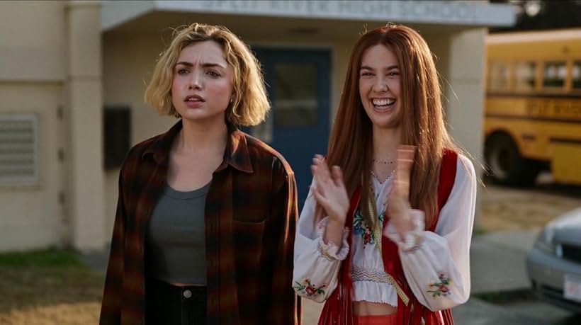 Peyton List and RaeAnne Boon in School Spirits (2023)