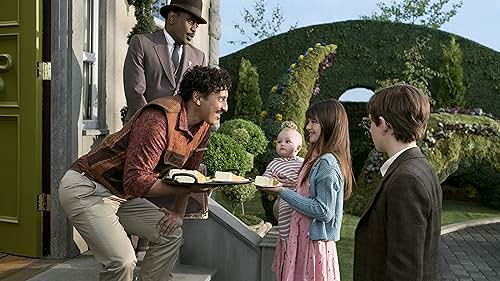 K. Todd Freeman, Aasif Mandvi, Malina Pauli Weissman, Louis Hynes, and Presley Smith in A Series of Unfortunate Events (2017)