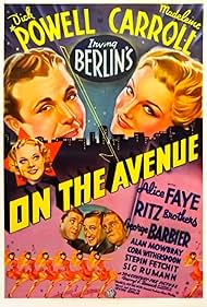 Irving Berlin, Madeleine Carroll, Alice Faye, Stepin Fetchit, Alan Mowbray, Dick Powell, Sig Ruman, Cora Witherspoon, and The Ritz Brothers in On the Avenue (1937)