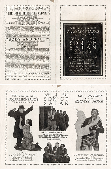 Andrew Bishop, Lawrence Chenault, and Shingzie Howard in A Son of Satan (1924)