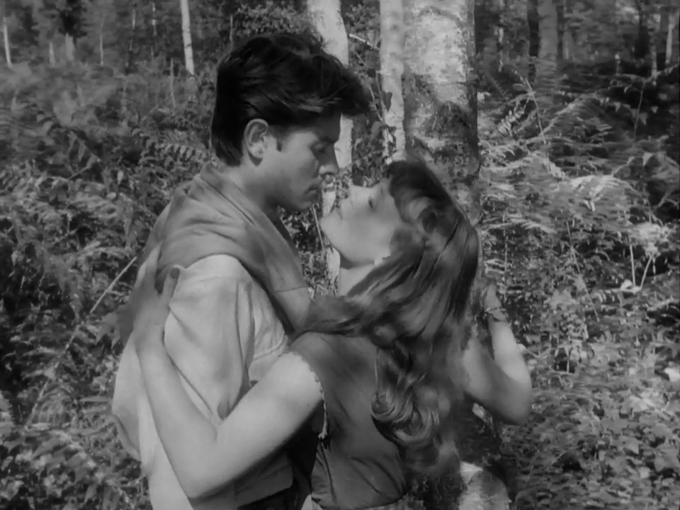 Jean-Pierre Mocky and Etchika Choureau in The Vanquished (1953)