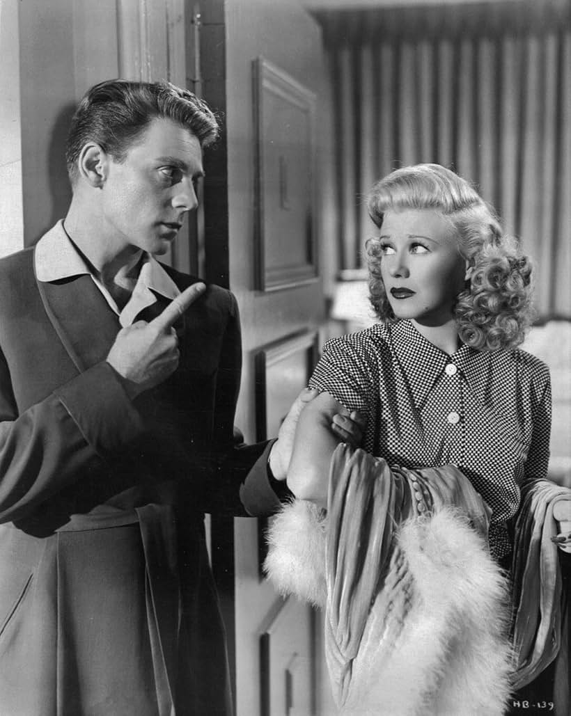 Ginger Rogers and Jean-Pierre Aumont in Heartbeat (1946)