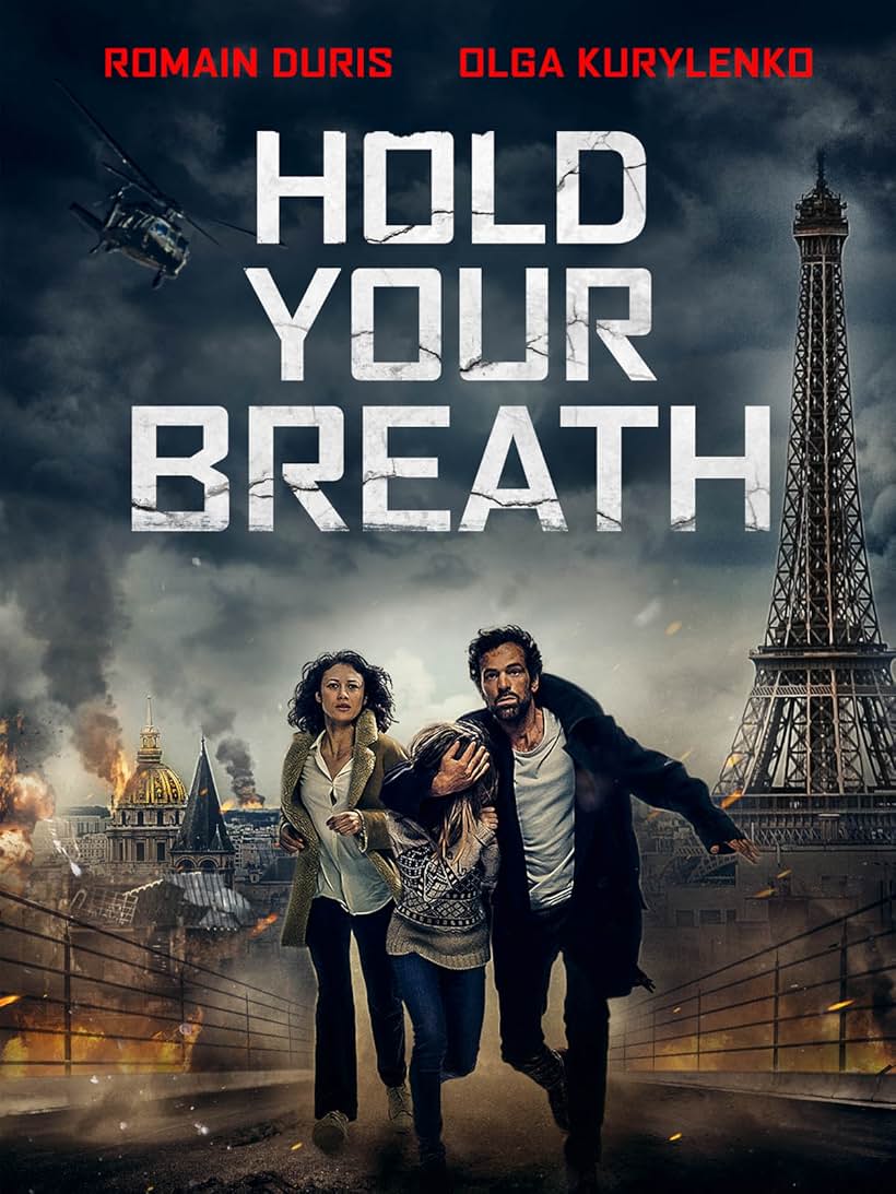 Romain Duris, Olga Kurylenko, and Fantine Harduin in A Breath Away (2018)