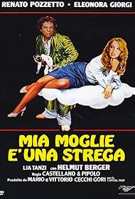 Eleonora Giorgi and Renato Pozzetto in Mia moglie è una strega (1980)