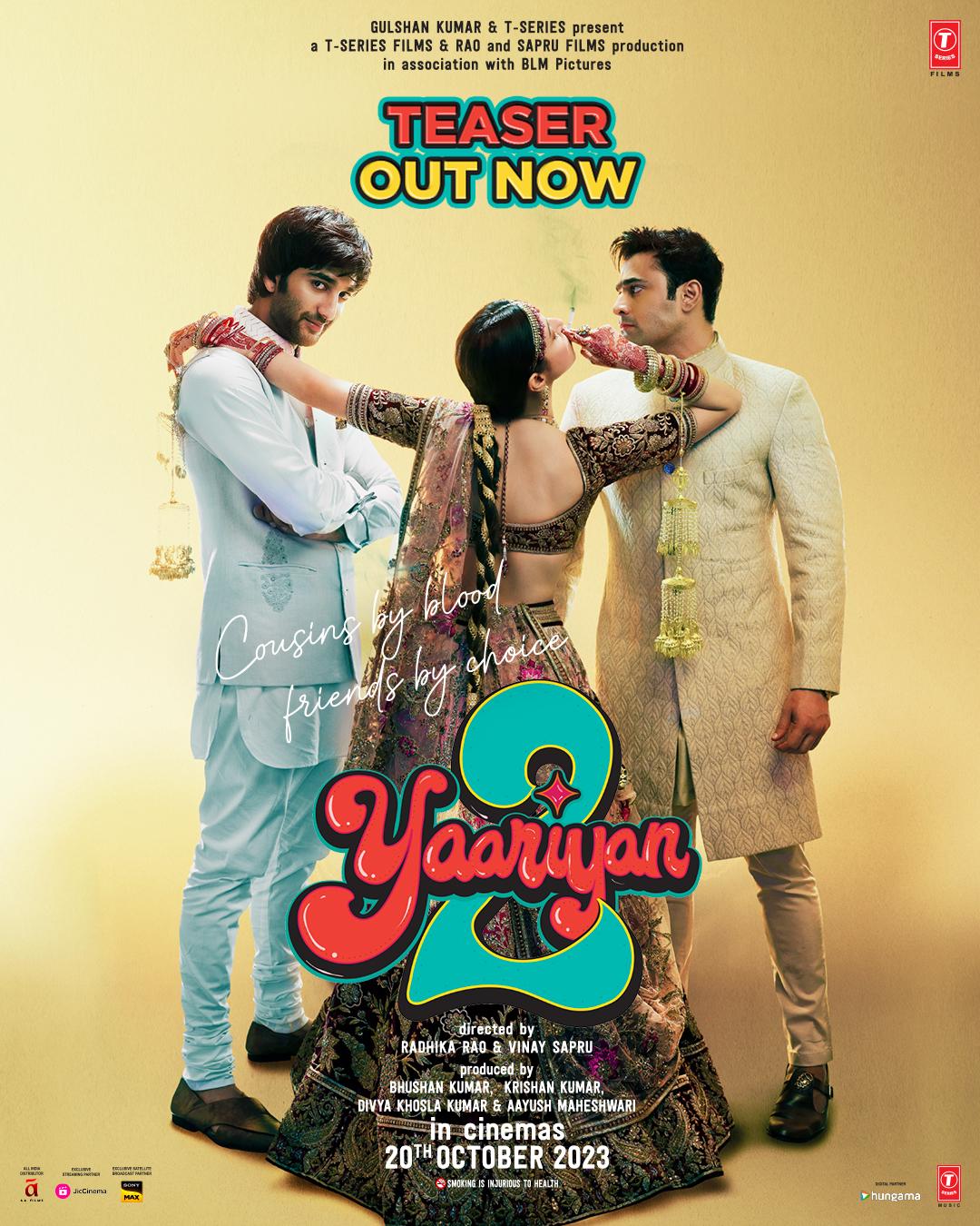 Meezaan Jafri, Divya Khossla, Yash Daasguptaa, and Pearl V Puri in Yaariyan 2 (2023)