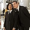 Liam Neeson and Tessa Thompson in Men in Black: International (2019)