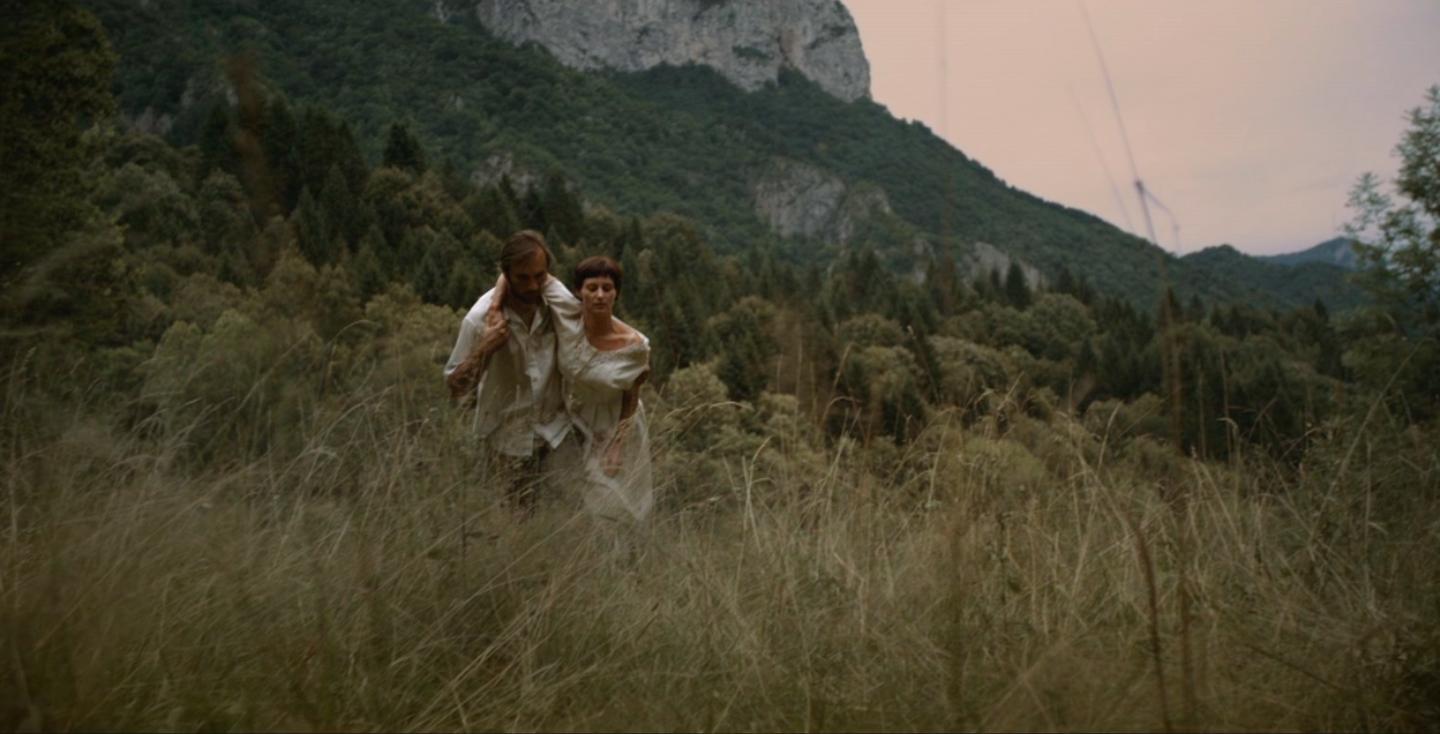 Yana Yanezic and Luka Gluvic in Who's Afraid of the Water Sprite? (2009)