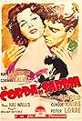 Burt Lancaster and Corinne Calvet in La corda di sabbia (1949)