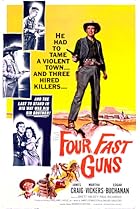 Four Fast Guns (1960) Poster