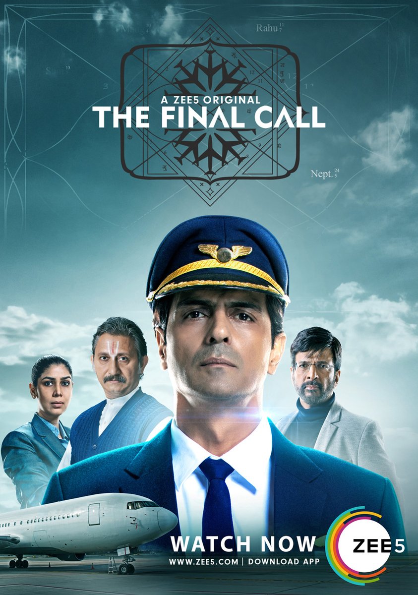 Jaaved Jaaferi, Arjun Rampal, Sakshi Tanwar, and Neeraj Kabi in The Final Call (2019)